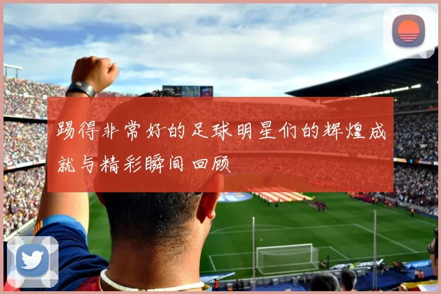 踢得非常好的足球明星们的辉煌成就与精彩瞬间回顾
