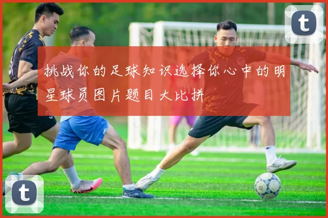 挑战你的足球知识选择你心中的明星球员图片题目大比拼